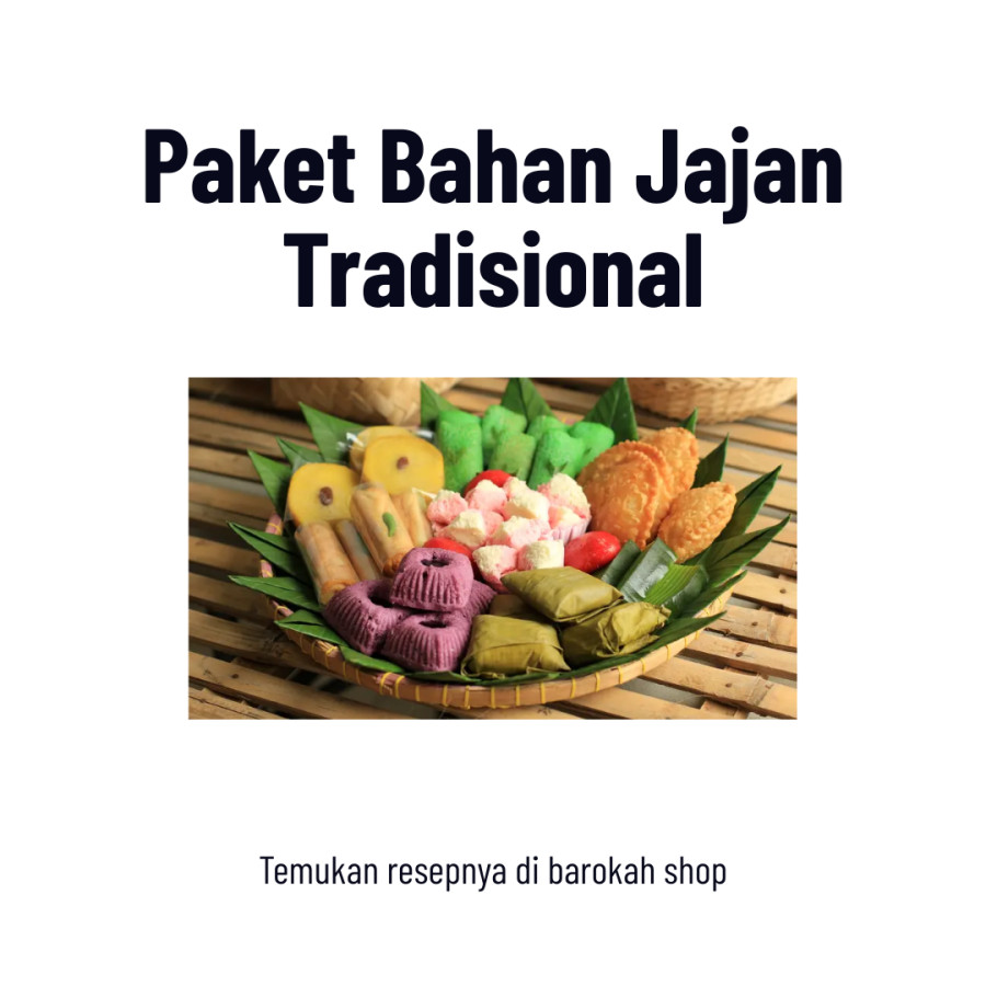 Paket Bahan Jajan Tradisional