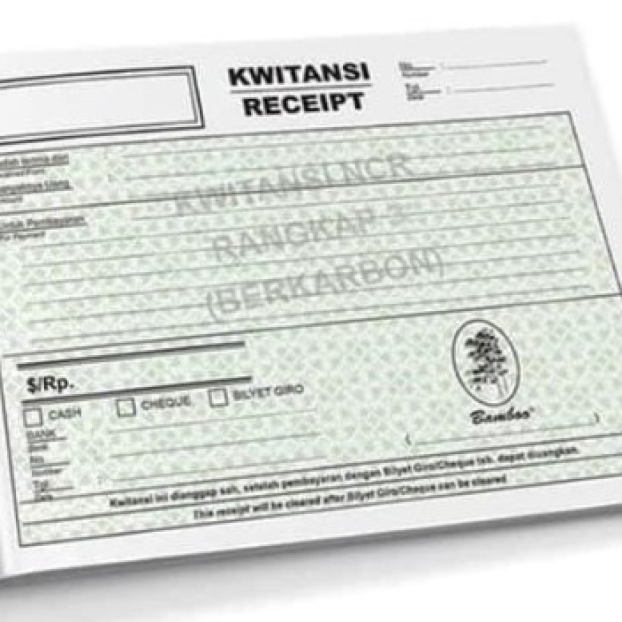 KWITANSI NCR 3 Ply 1/2 Folio LOKAL