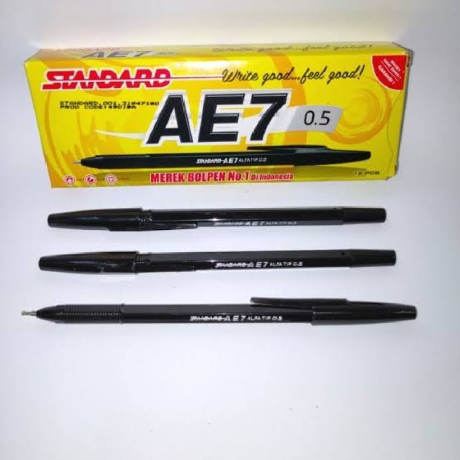 162) PULPEN STANDARD AE 7 1 PACK - depan