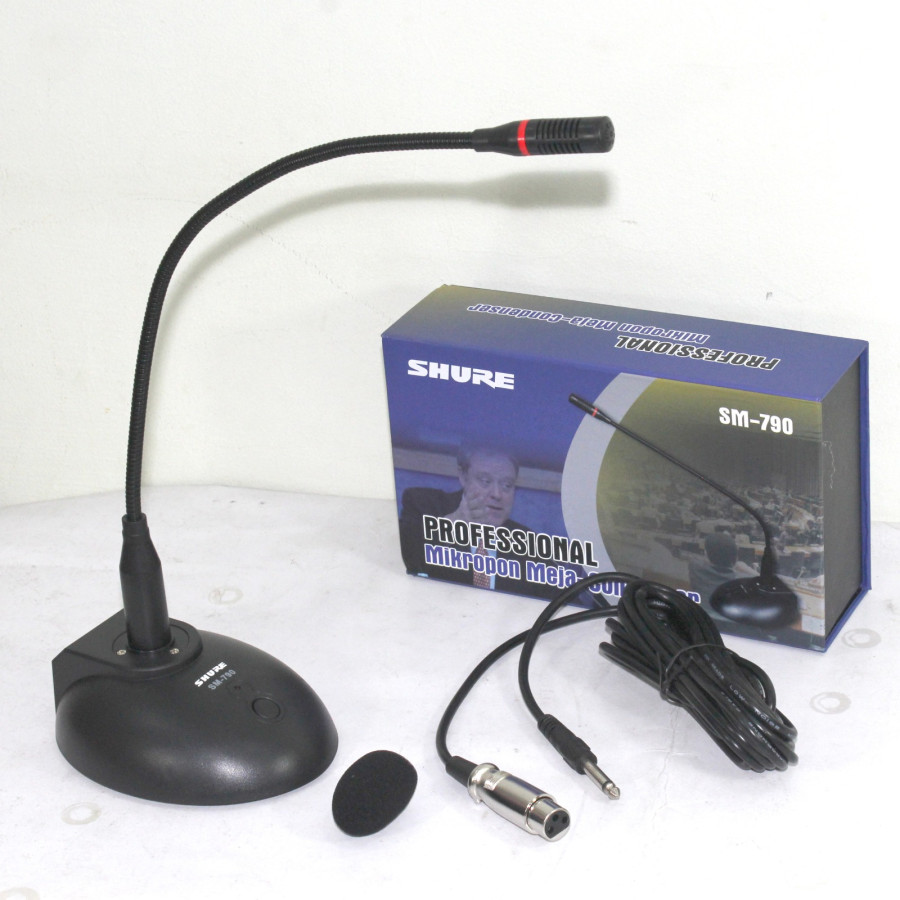 MIC MEJA / MIC PODIUM CONDENSER SHURE SM-790