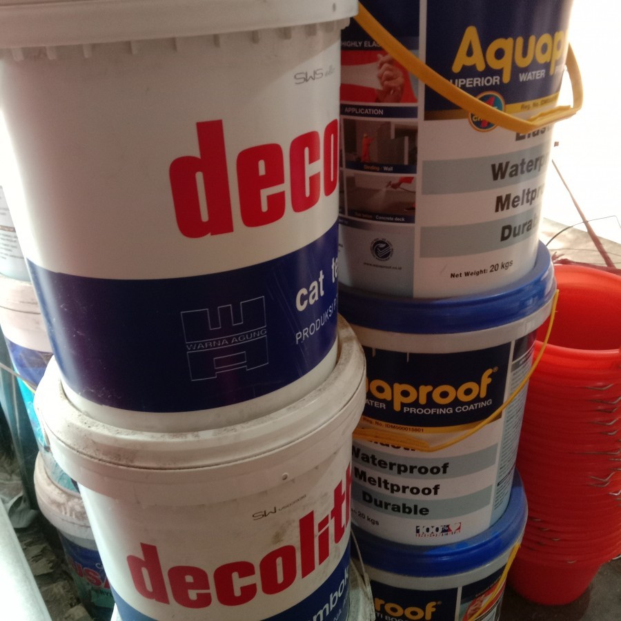 Cat Tembok Decolith 25 Kg ( Pail )