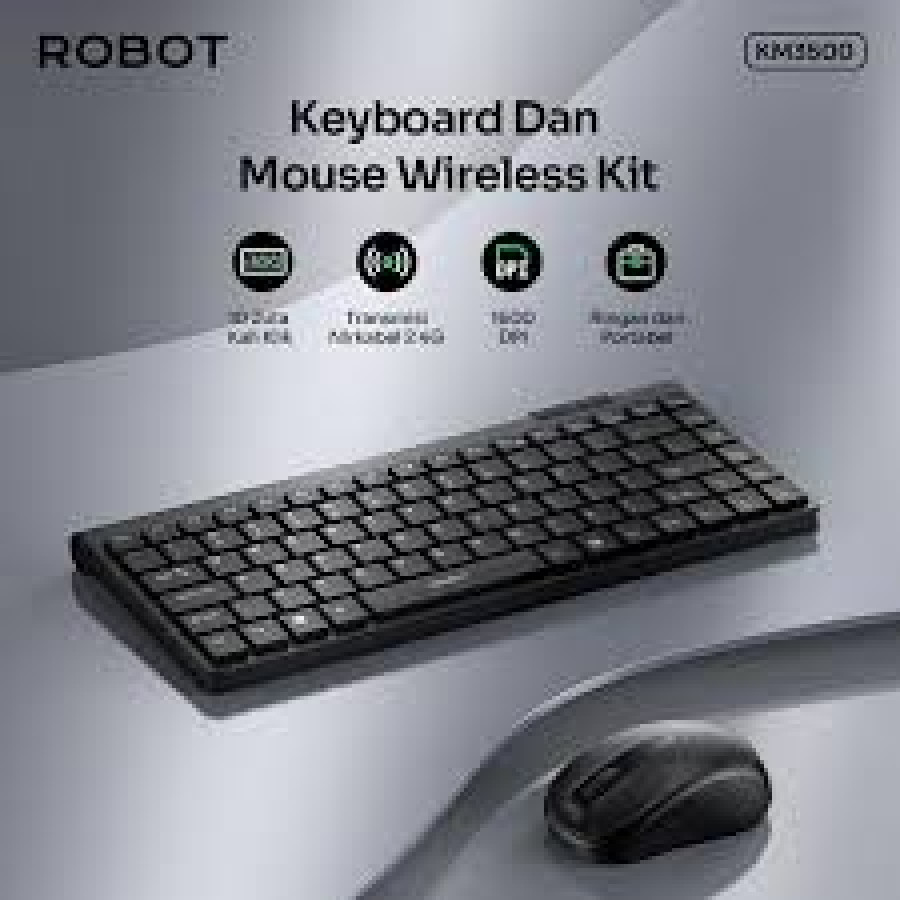 KEYBOARD MOUSE WIRELESS ROBOT