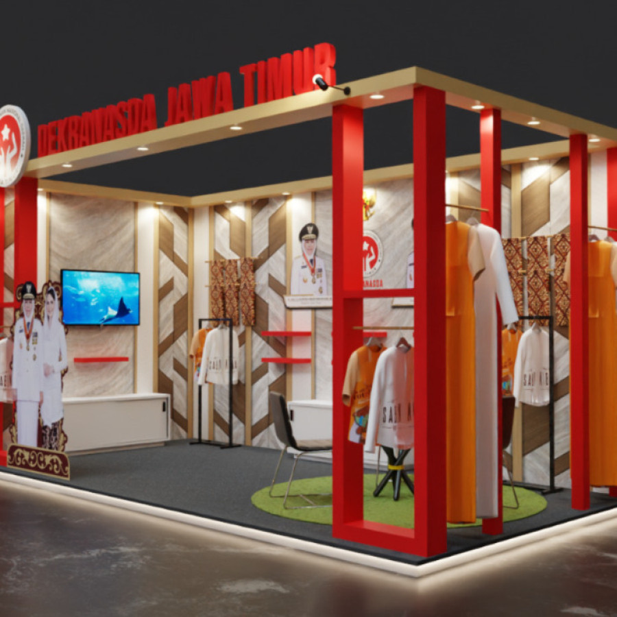 Jasa Dekorasi Stand Pameran - samping