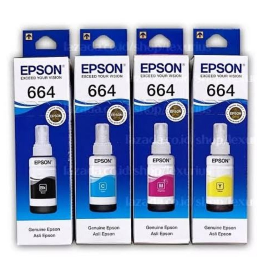 Tinta Printer Refill ( Epson, Canon, Hp, Brother) - depan