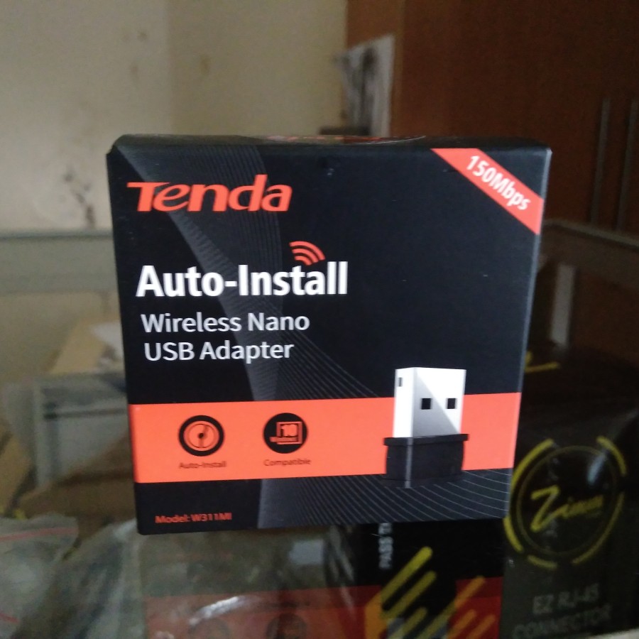 Tenda W311MI Auto-Install Wireless Nano USB Adapter - utama