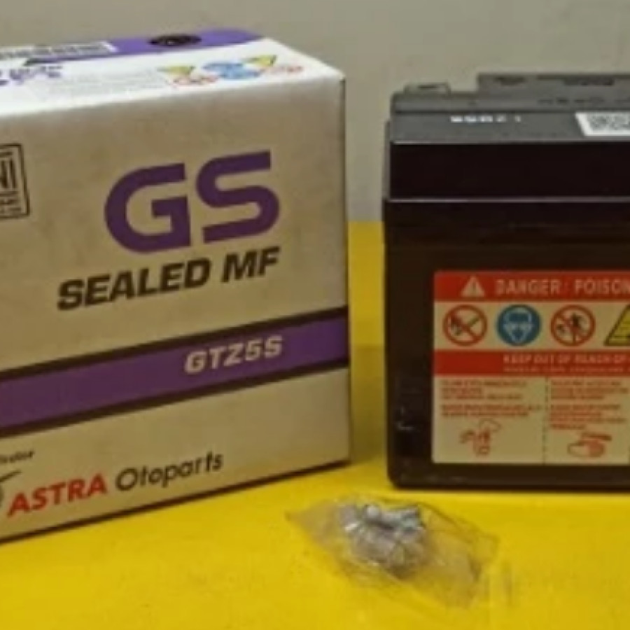 Aki Motor  GTZ5S/MTZ5S GS MF Aki Kering - utama