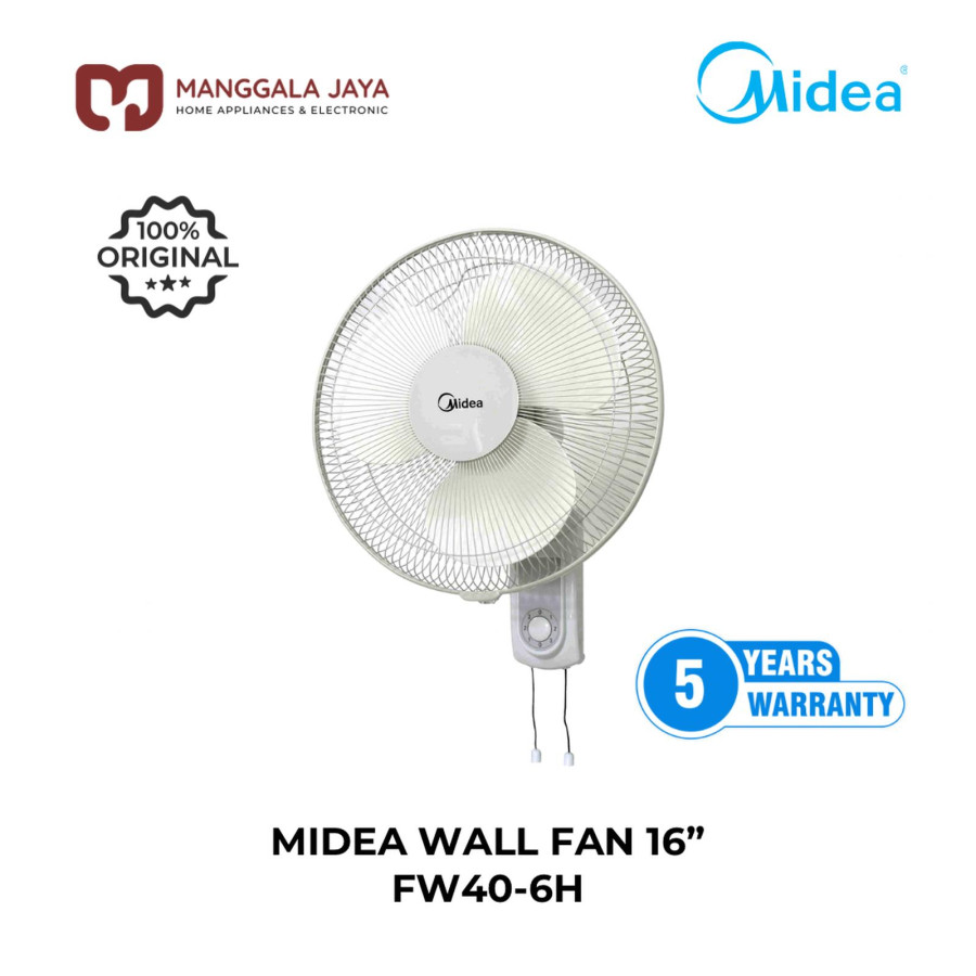 Midea Wall Fan 16 inch Kipas Angin Dinding FW40-6H