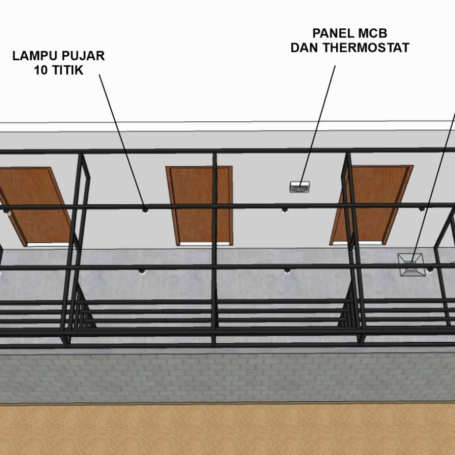 Rumah Pengering Mie Mocaf - depan