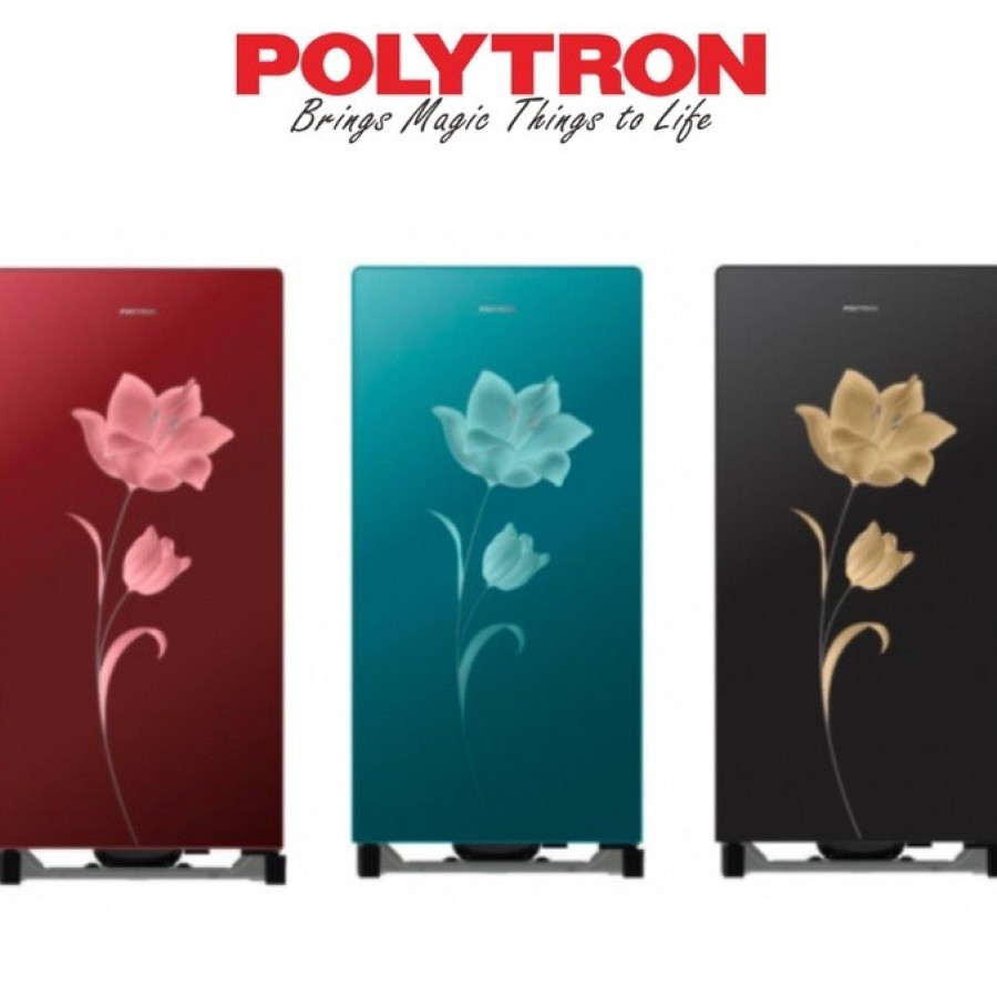 Polytron Kulkas 150L 1 Pintu - depan