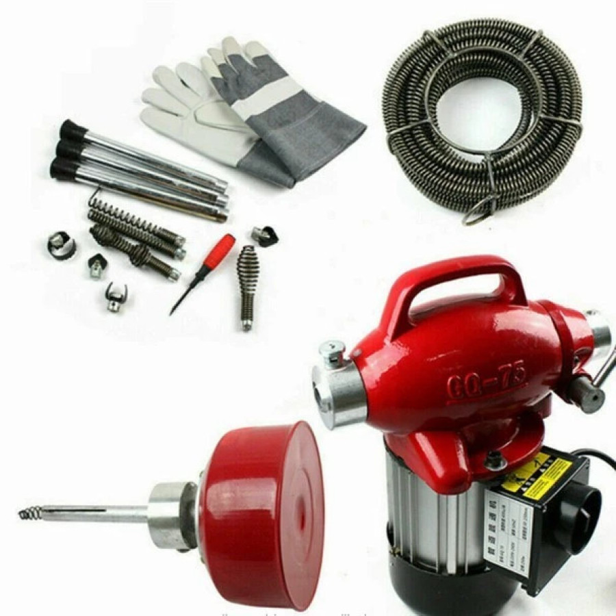 Electric Drain Cleaner Machine GQ-75 - depan