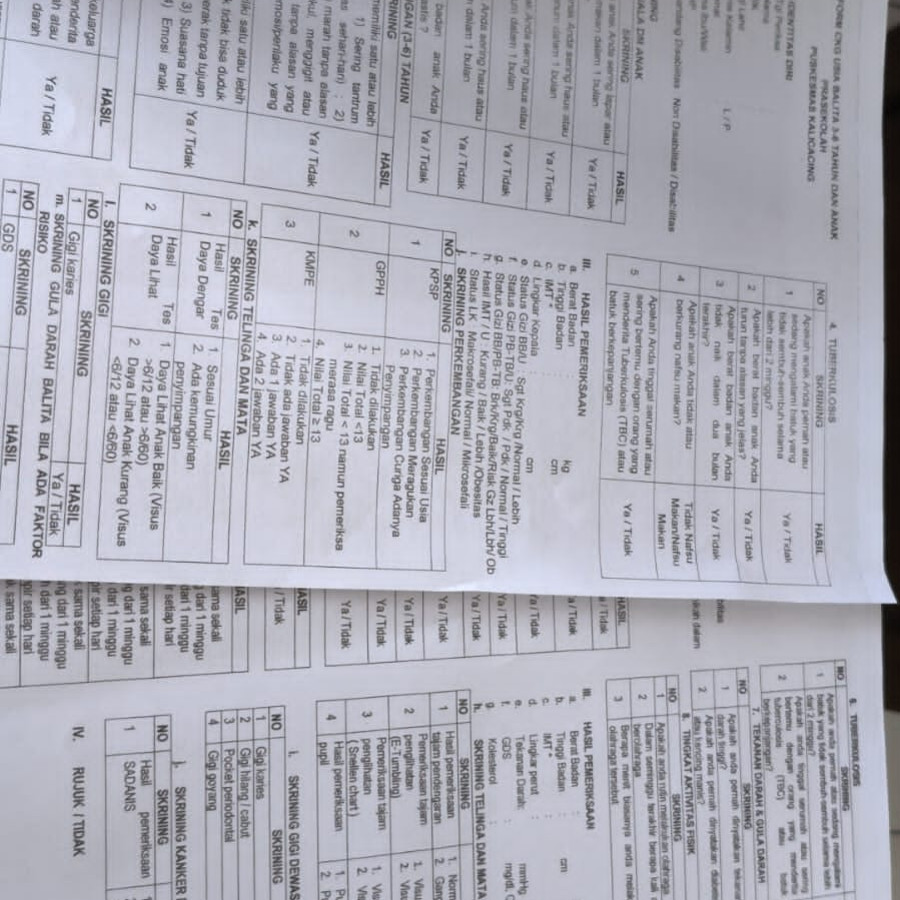 Cetak Folio CKG Dewasa aston