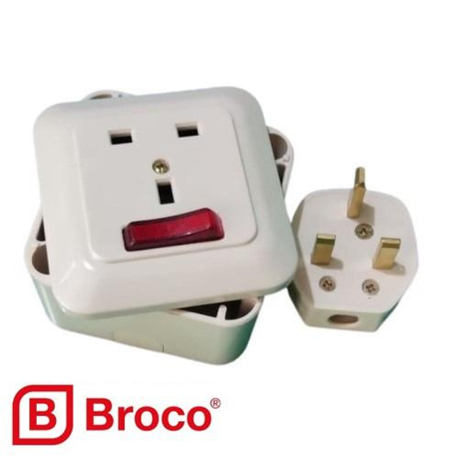 STOP KONTAK TIMBUL AC BROCO