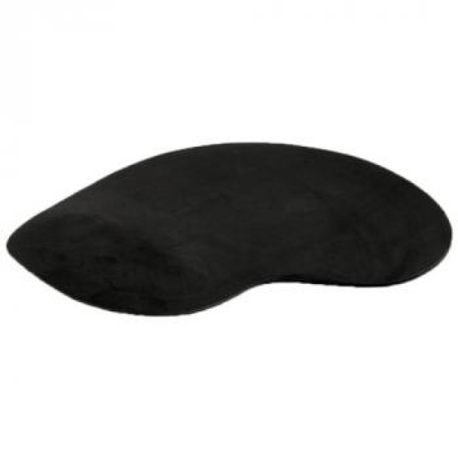 Brila Mouse Pad Ultra Slim Wrist Rest Anti Slip 200x235x10mm - B639 - Black - depan