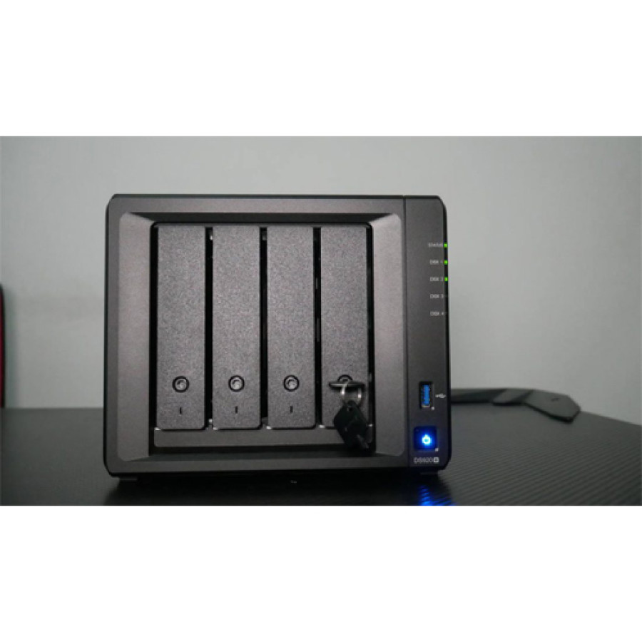 Synology-Nas Synology Ds920+ 2.0Ghz 4-Core 4Gb 4-Bay Diskstation Tower - utama