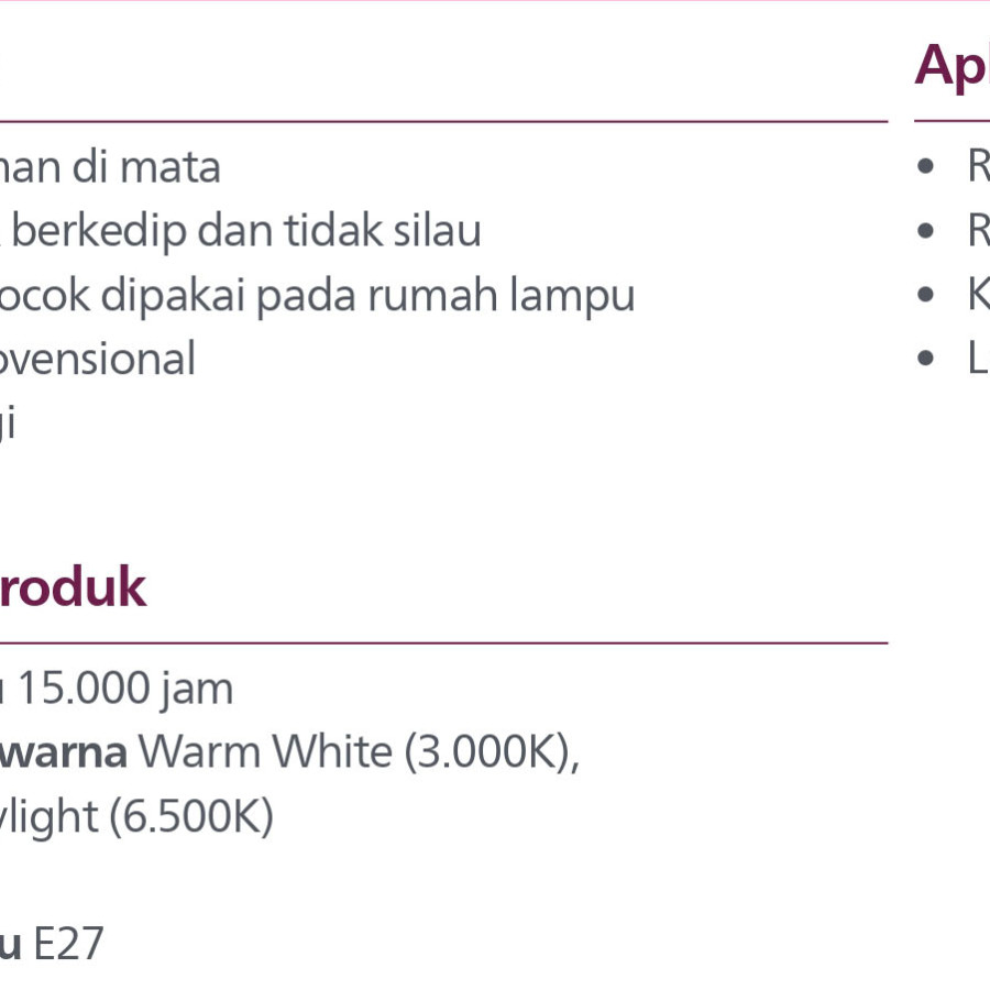 LED Stick 5.5 watt Philips MyCare - depan