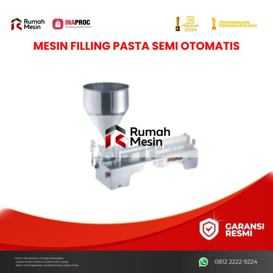 Mesin Filling Pasta Semi Otomatis - utama