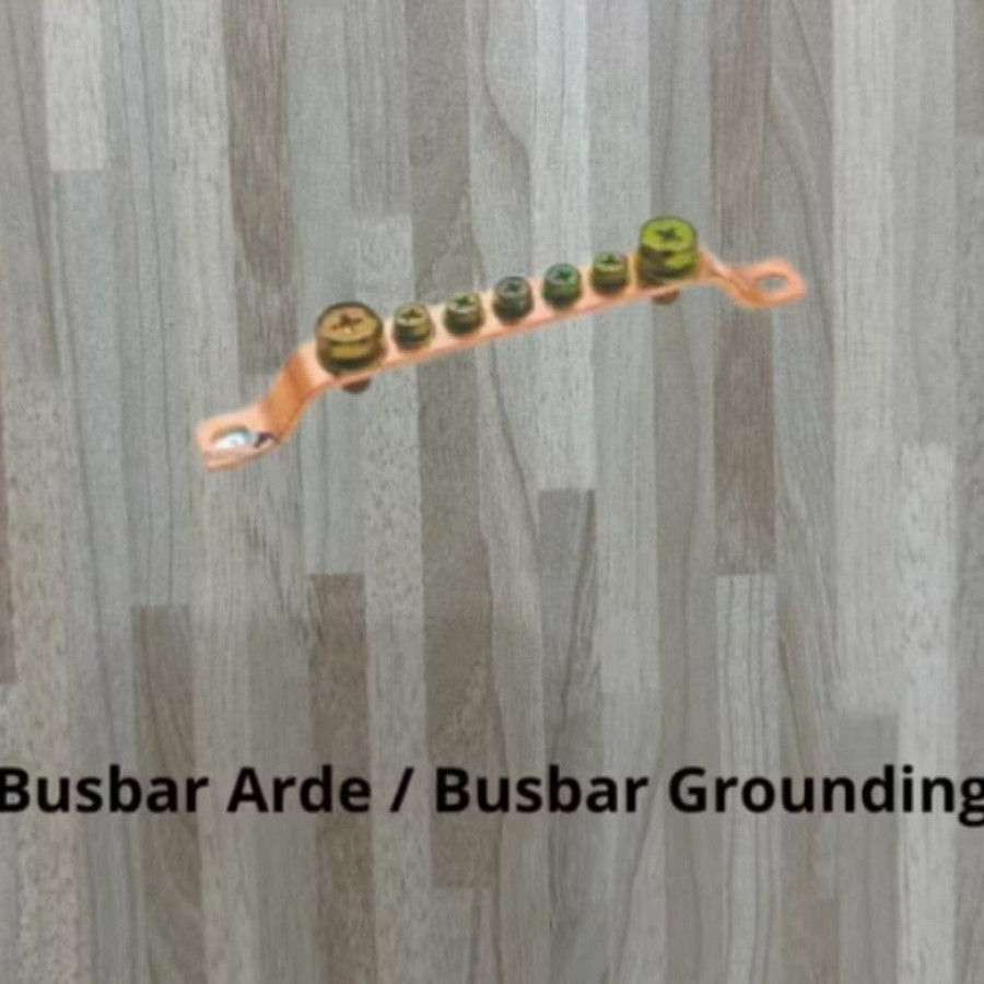 Busbar plat tembaga nol arde