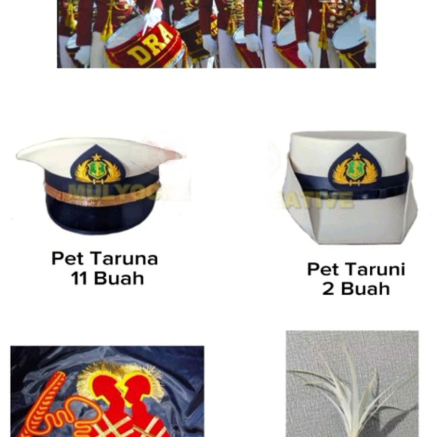 Marching Band kelompok Snare - detail