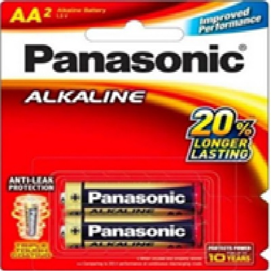 BATERAI PANASONIC ALKALINE AA