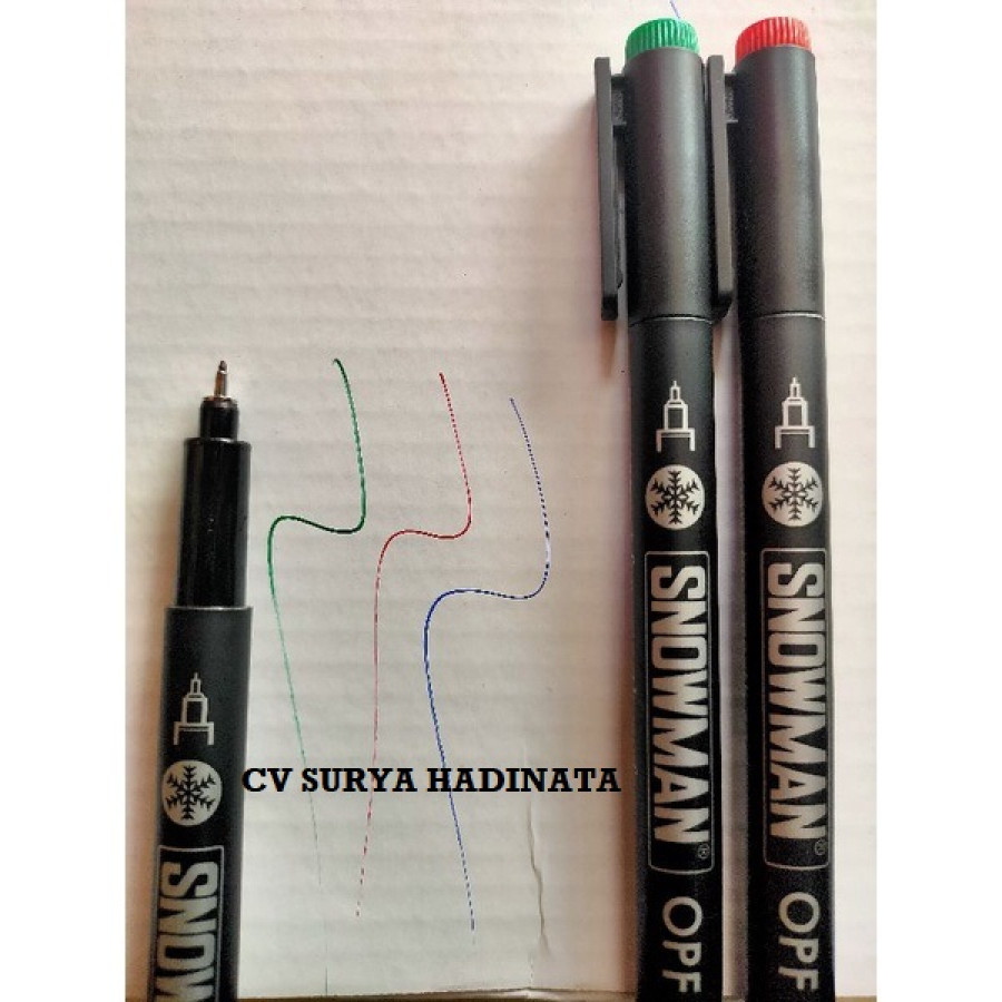SPIDOL SNOWMAN OPM/OPF BIRU DAN MERAH