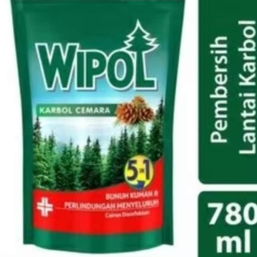WIPOL POUCH 780 ML - depan