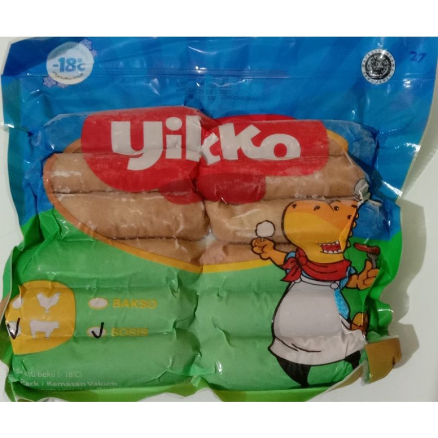 Sosis Ayam Yikko 12 Biji/Pack