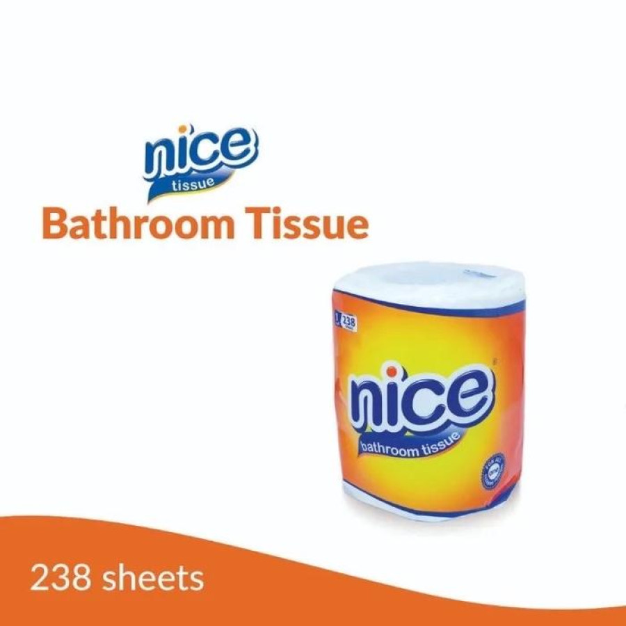 Nice Core Emboss Tissue Tisu Toilet Roll [238 sheets/ Roll] - depan