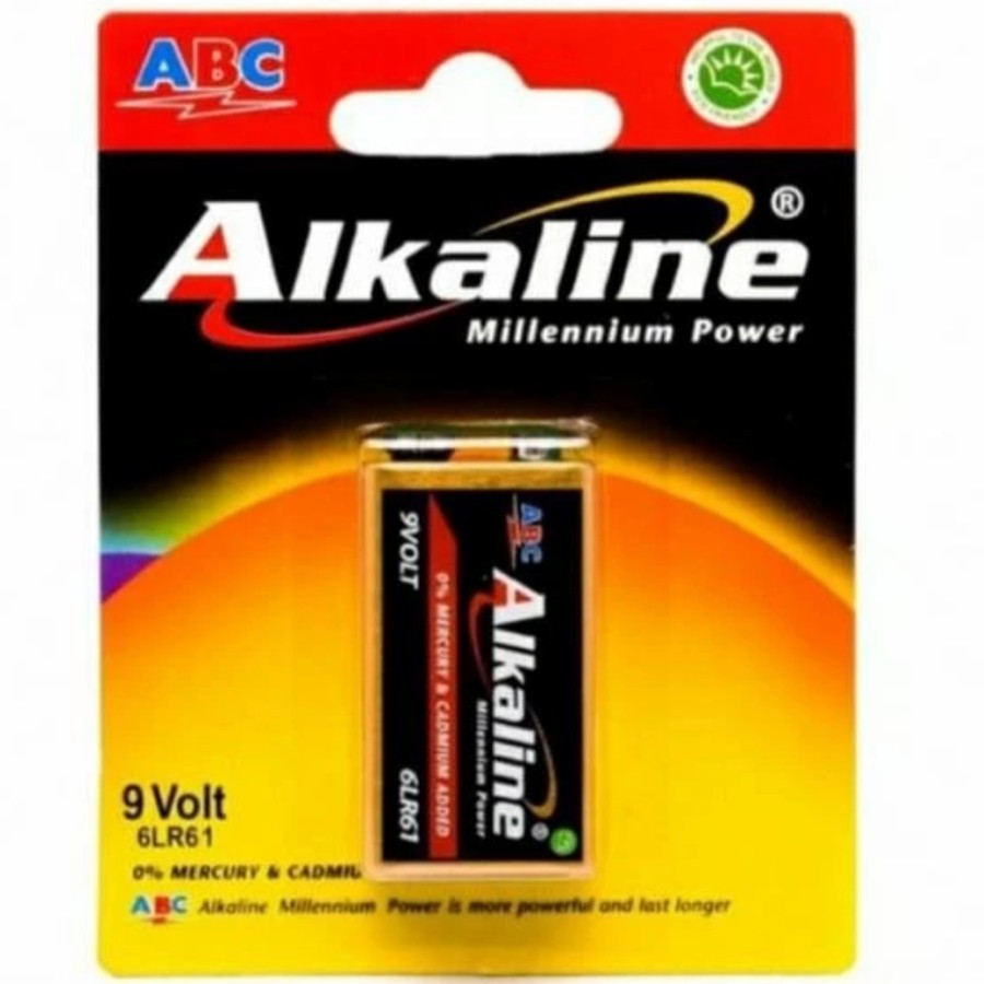 Baterai Alkaline 9V - utama