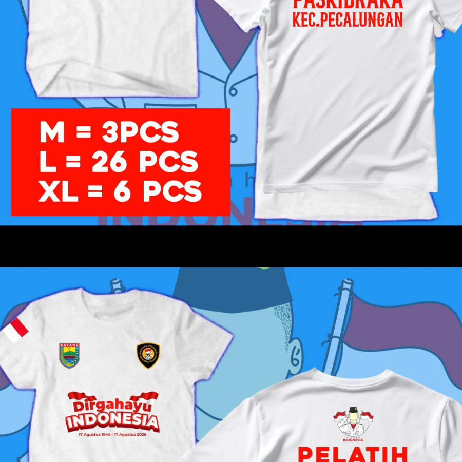 kaos kain cotton combet 24s
