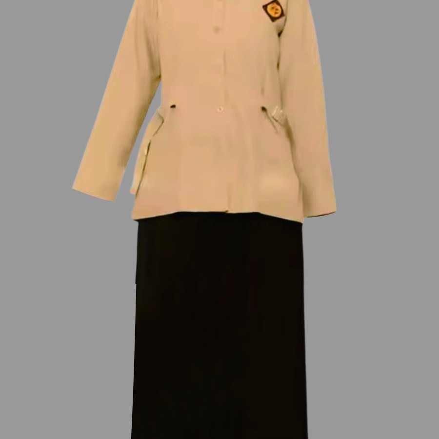 Seragam SMA Pramuka Pria Wanita - depan