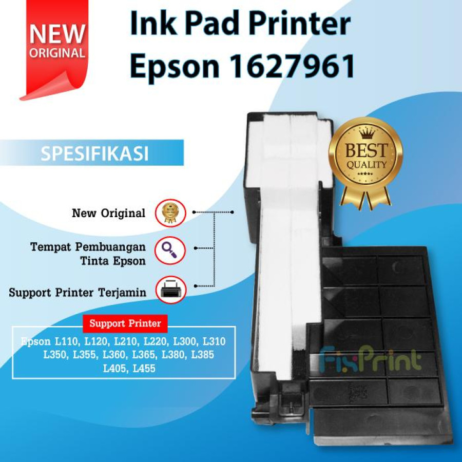 Maintenance Box + Pemasangan Printer Epson L120 - depan