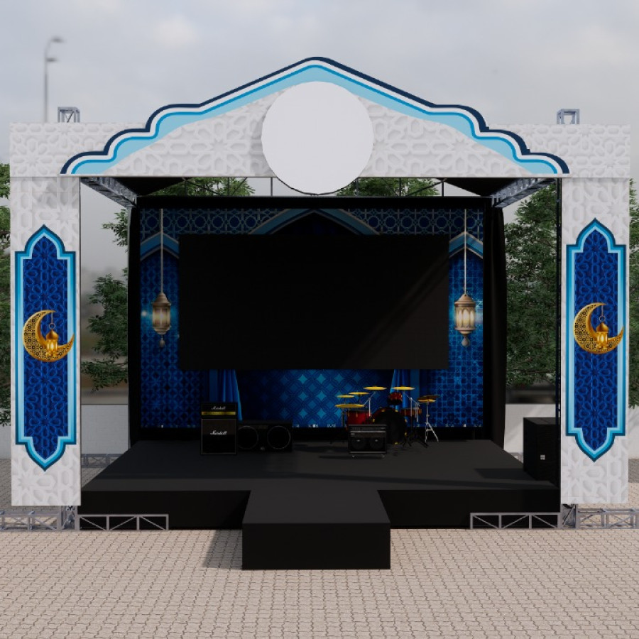 Paket Outdoor One Day – Full Setup - utama