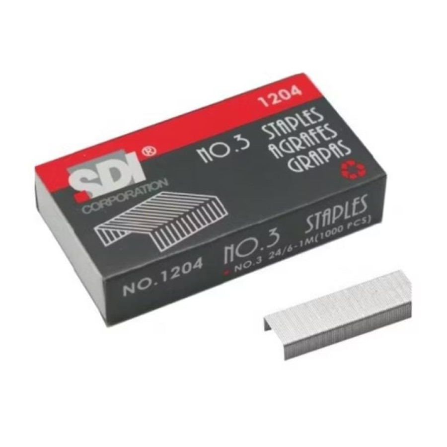 Isi staples 24/6 no. 3 SDI