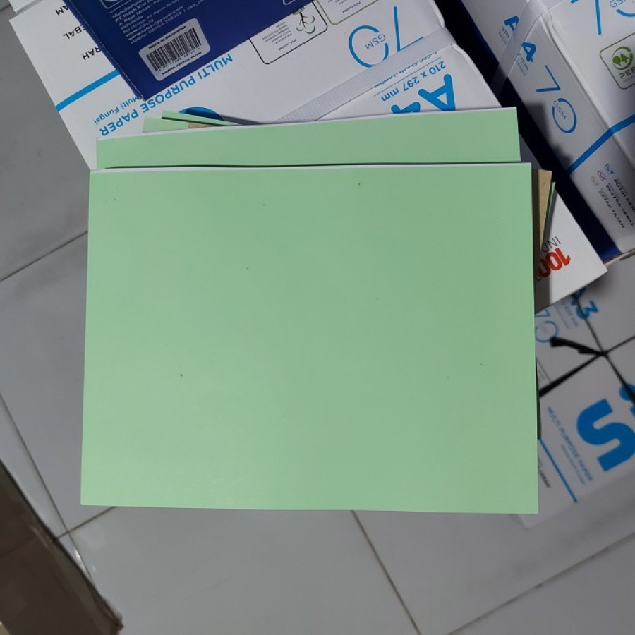 Kertas NCR Hijau Multicopy