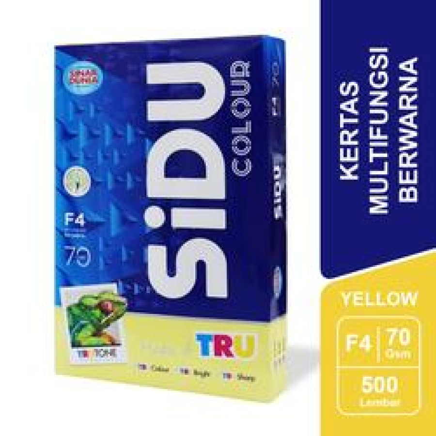 HVS F4 KUNING 70 gram SIDU