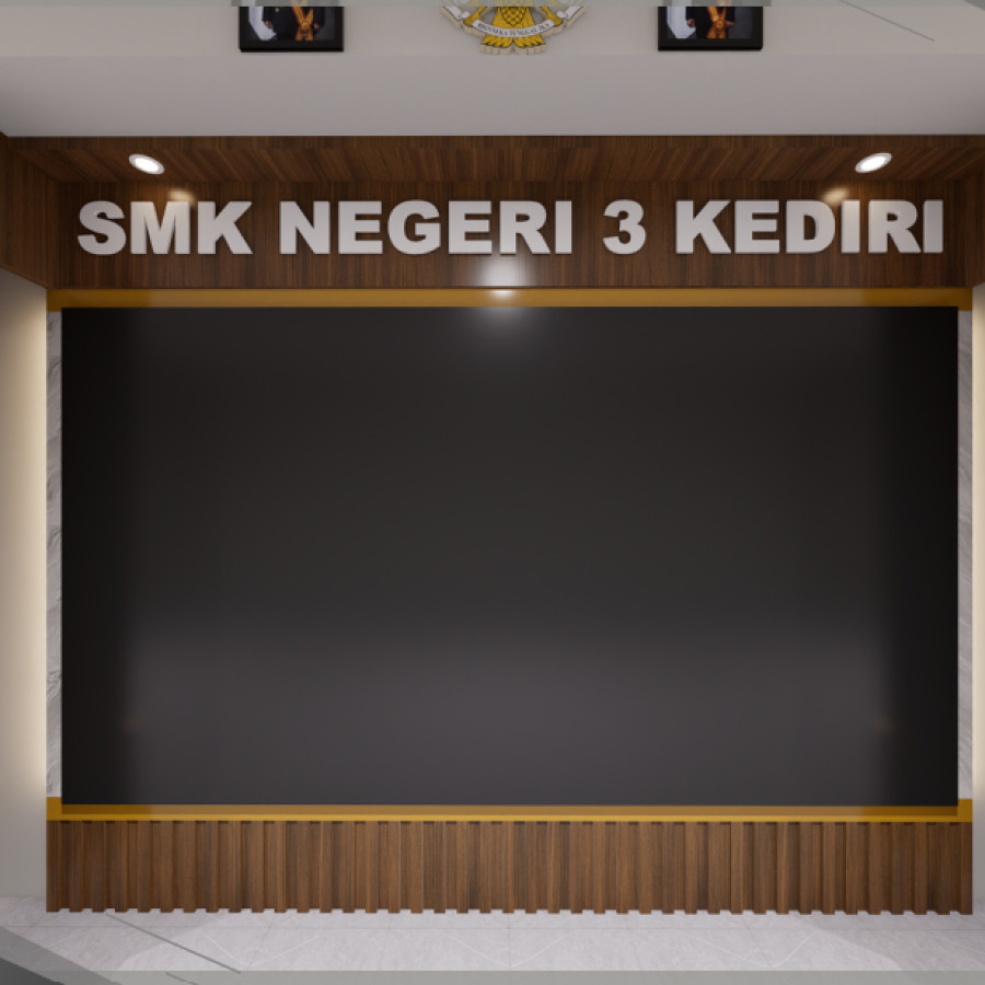 Backdrop TV Custom - depan