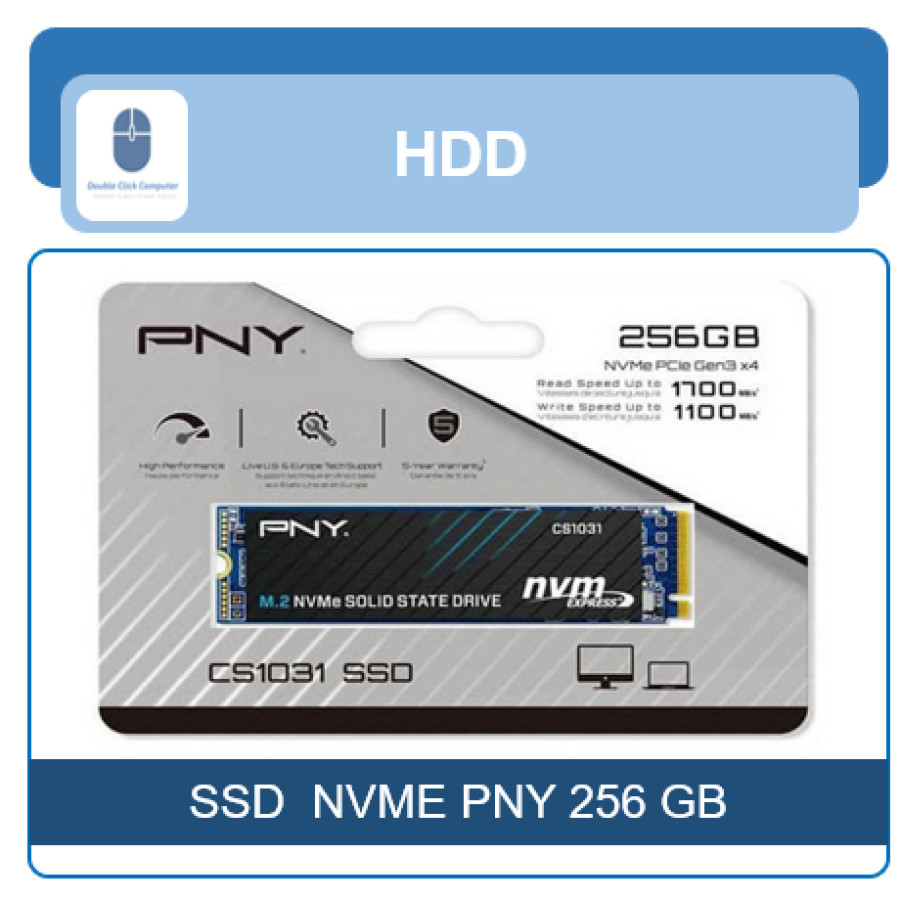 SSD NVME PNY 256GB