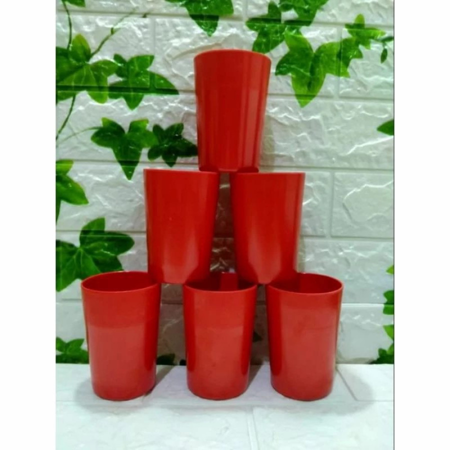 Gelas Melamin 9 cm 280ml - depan