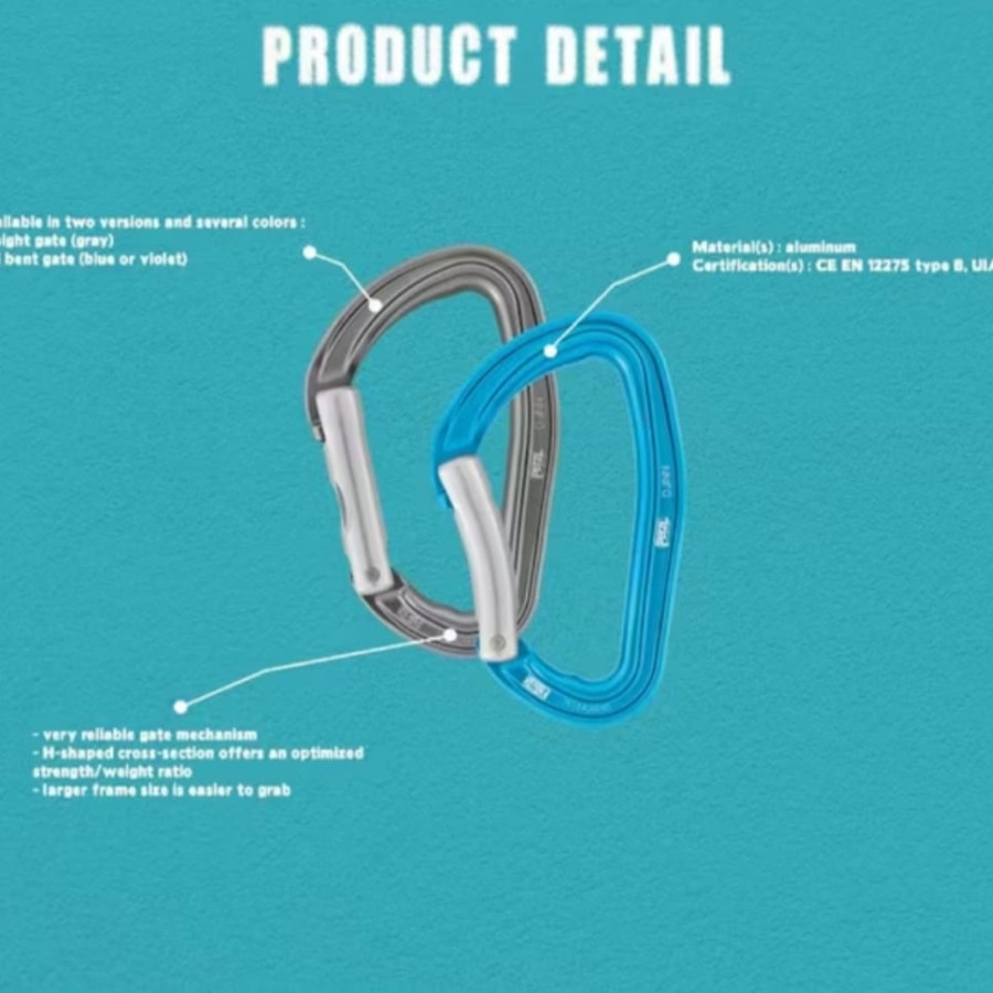CARABINER SNAP GATE - depan