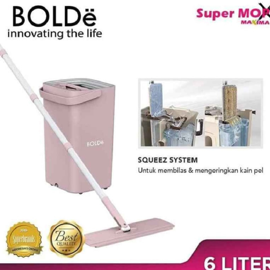 PEL KOTAK KERING PUTAR BOLDe SUPER MOP X MAXIMA - samping