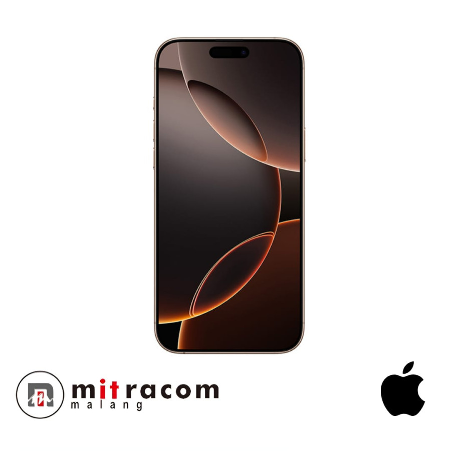 Apple iPhone 16 Pro Max 256GB Dessert Titanium ID - depan