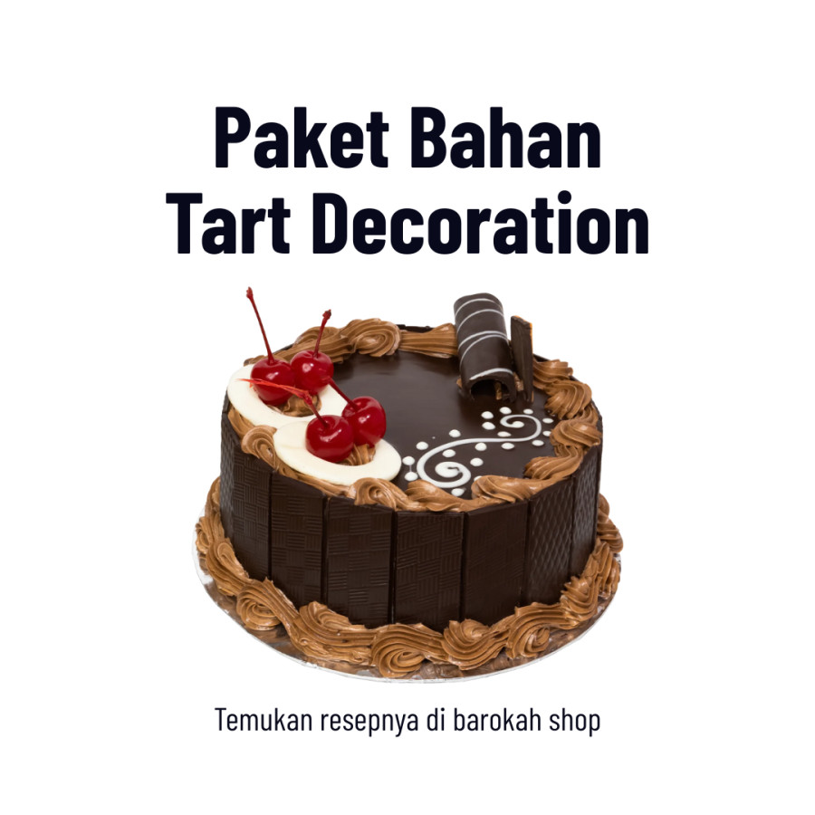 Paket Bahan Tart Decoration