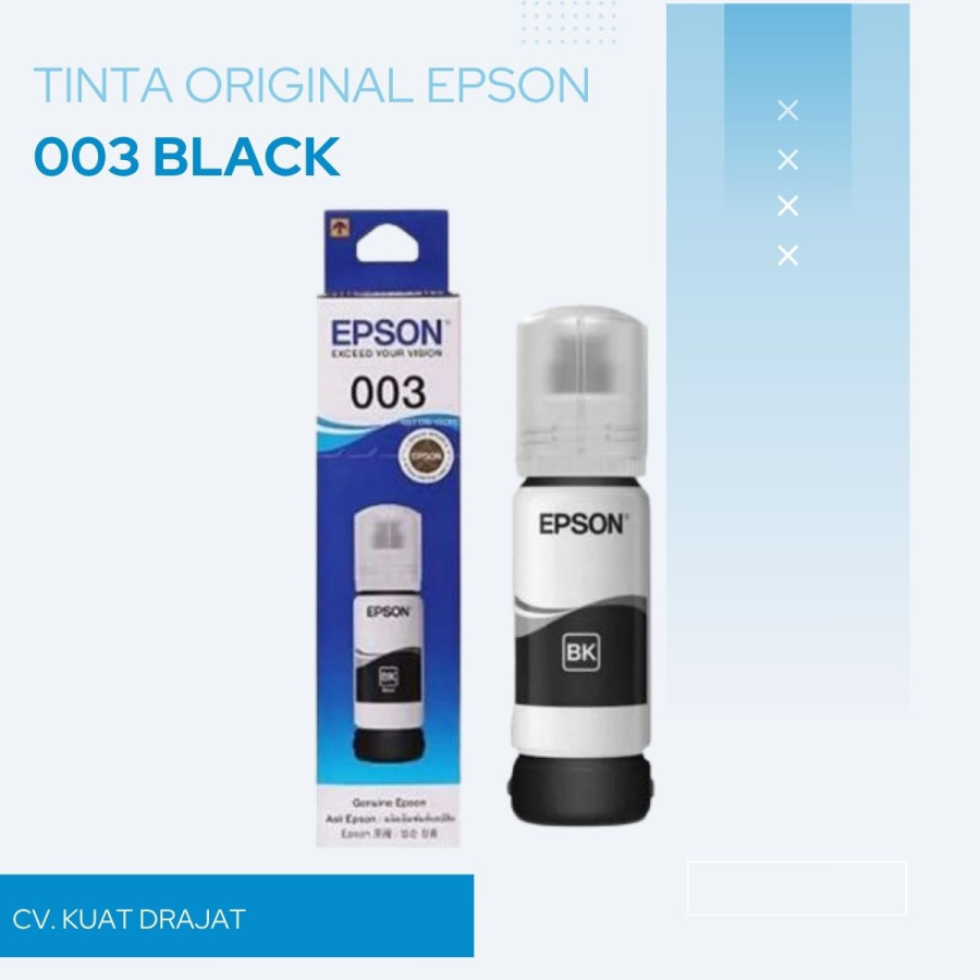 Tinta Printer Epson 003 Hitam (Black)