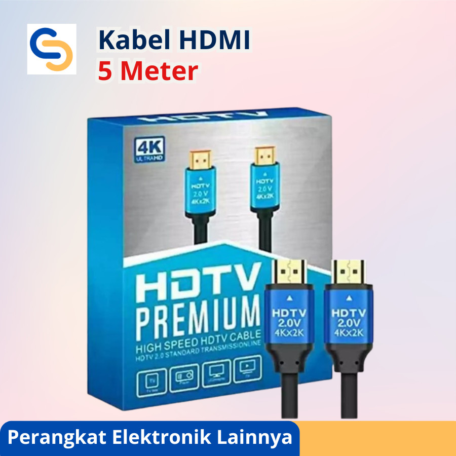 Kabel HDMI MALE-MALE 5M