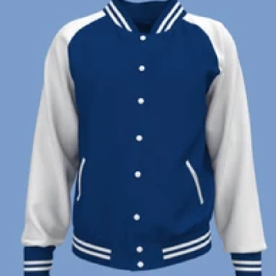 Jaket Varsity - Fleece - depan
