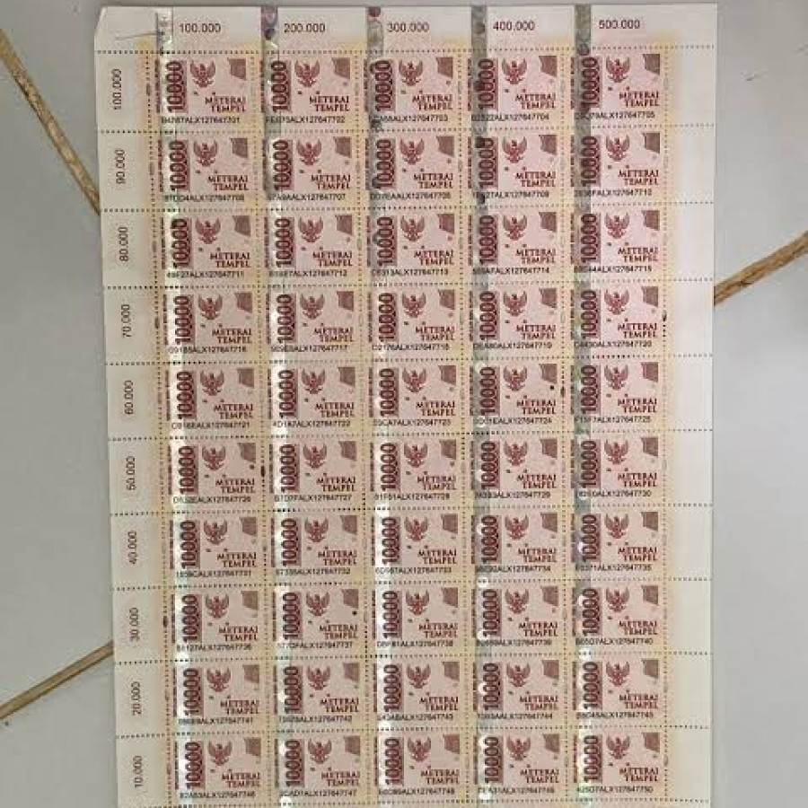 Materai 10.000 - utama