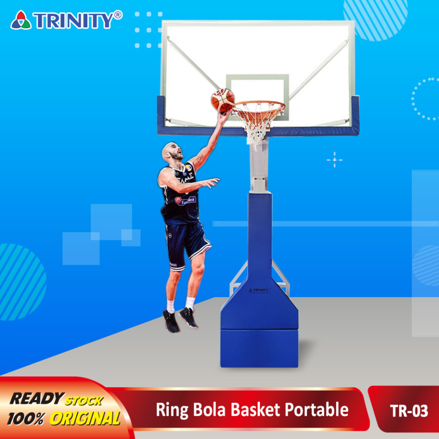 Tiang Ring Basket Portabel Trinity TR03 - detail