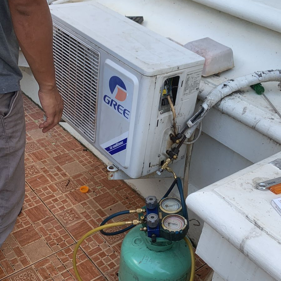 Isi Freon Full AC Split R22 1,5pk - 2pk - utama