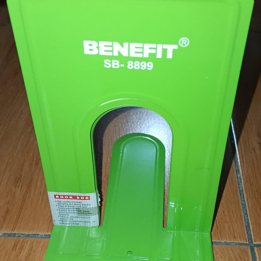 Penyangga Buku Besi BENEFIT