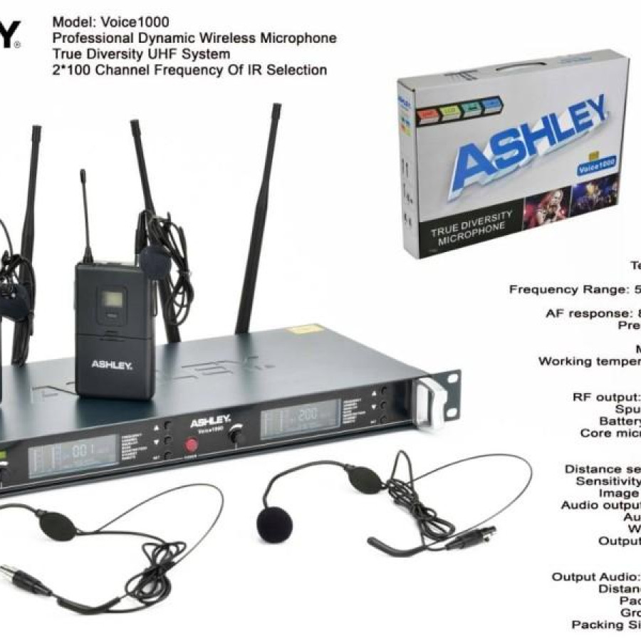 MIC Clip On ASHLEY VOICE 1000/VOICE 1000